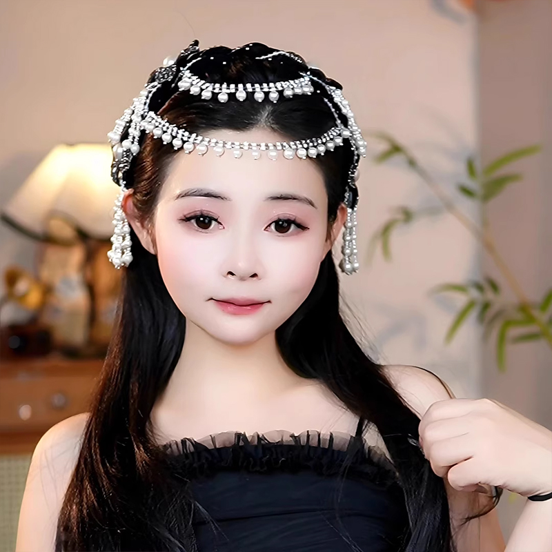 Women Accessories Sale - Diadema con Cuentas y Borlas de