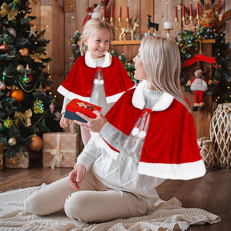 Women'S Red Accessories - Capa de Papá Noel para Mujer