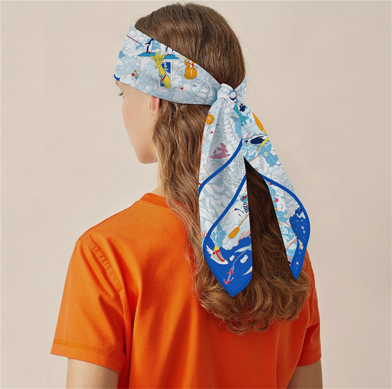 POBING-bufanda de sarga de sed - Silk Scarf Square reseña y precio