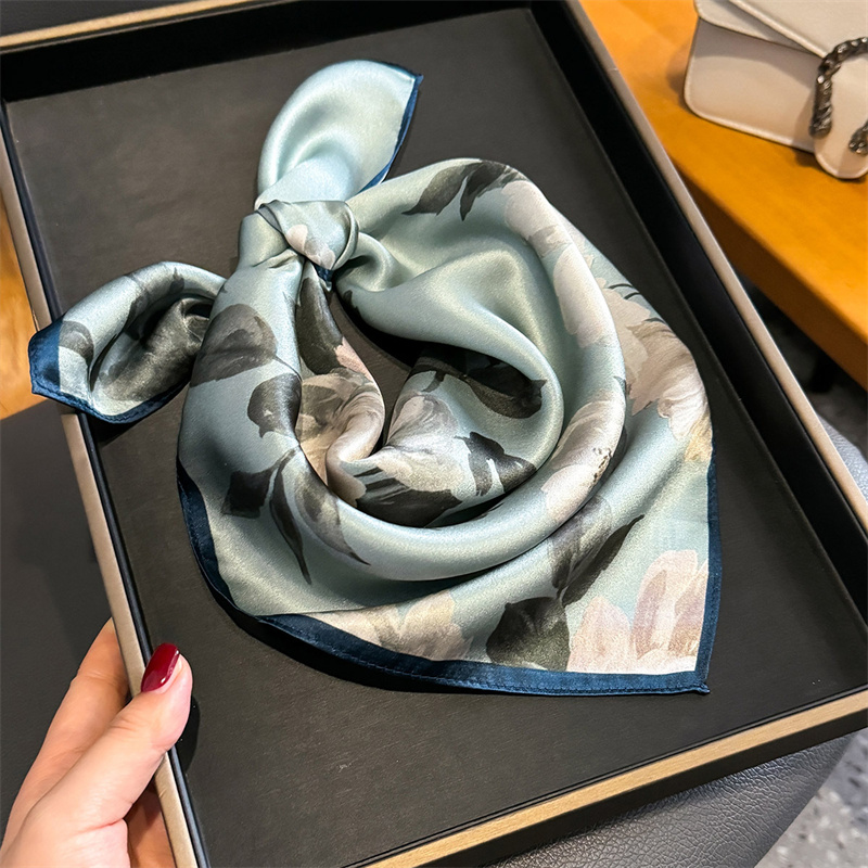 100% bufanda de seda Bandana p - Silk Scarf Square reseña y precio