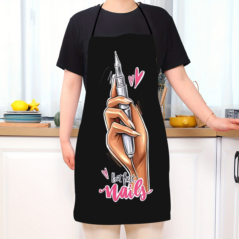 Esmalte de uñas con babero per - Women Kitchen Accessories reseña y precio