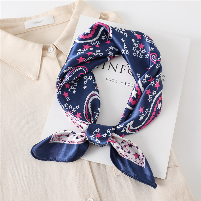 Pañuelo de seda cuadrado de lu - Silk Scarf Square reseña y precio