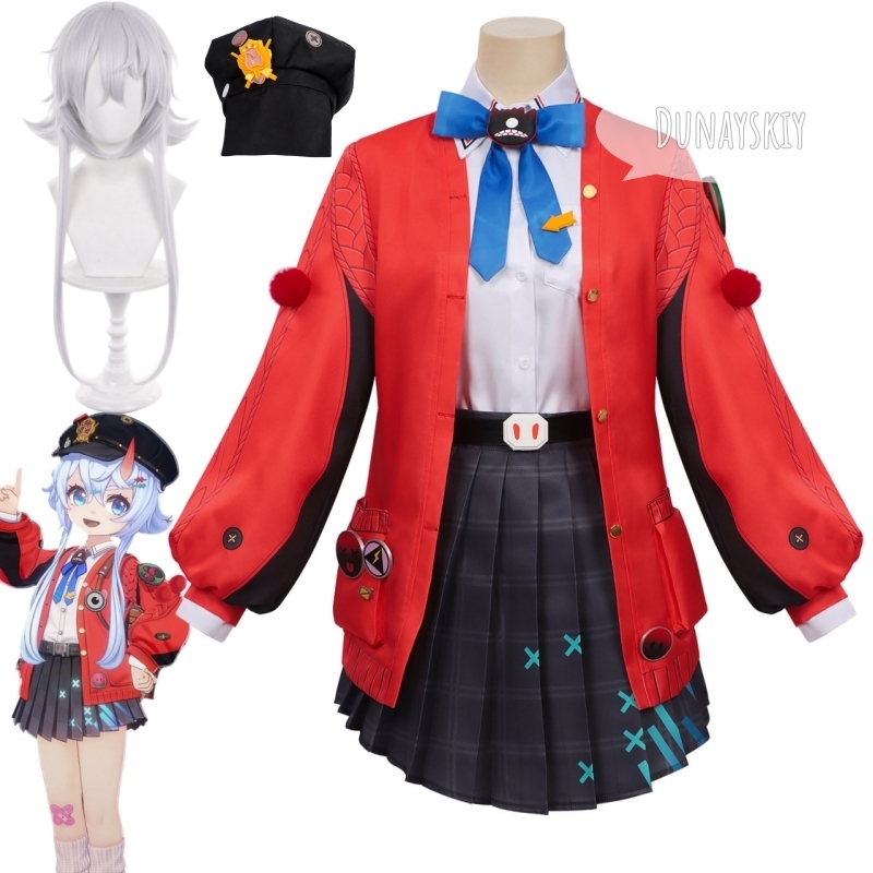 Disfraz de Cosplay de Sakiri d - Women'S Red Accessories reseña y precio