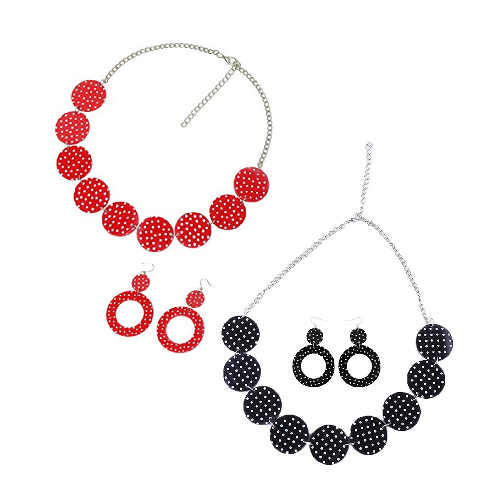 Conjunto de pendientes y colla - Women'S Accessories In The 1950S reseña y precio
