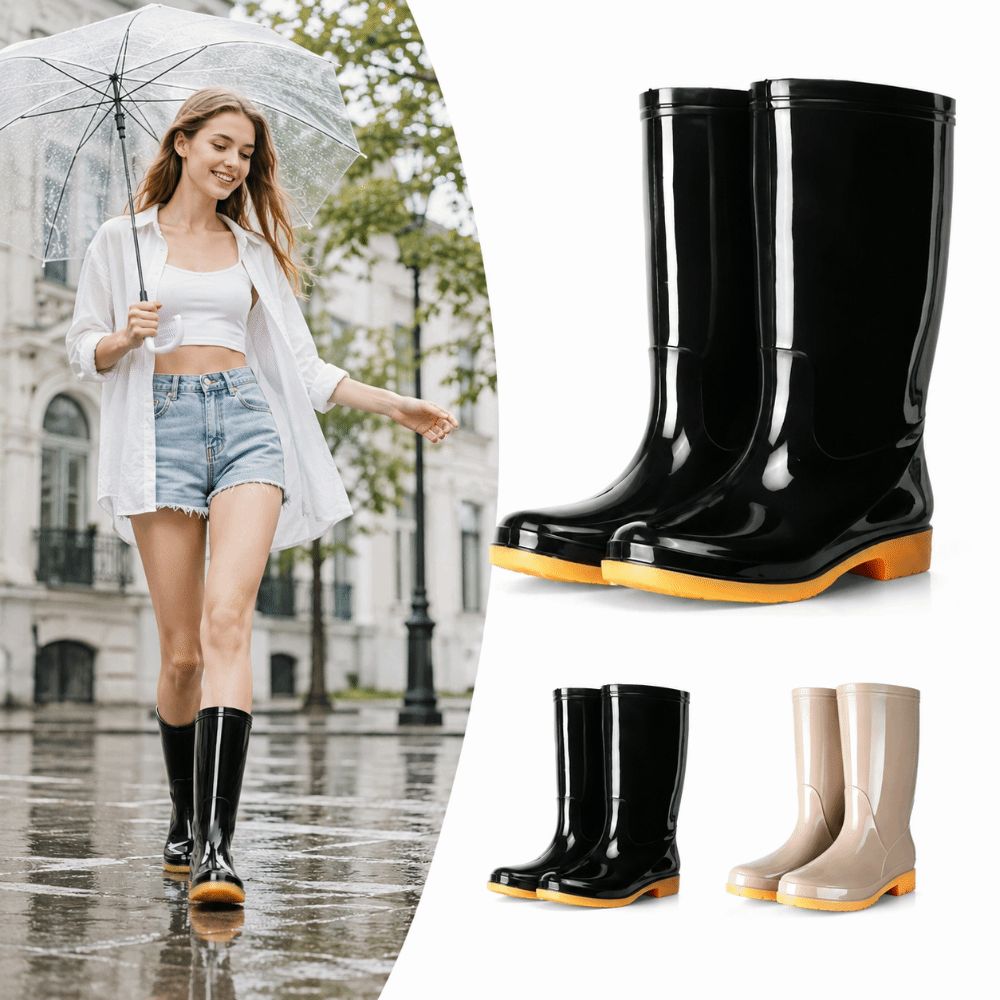 Botas de lluvia largas antides - Women Kitchen Accessories reseña y precio