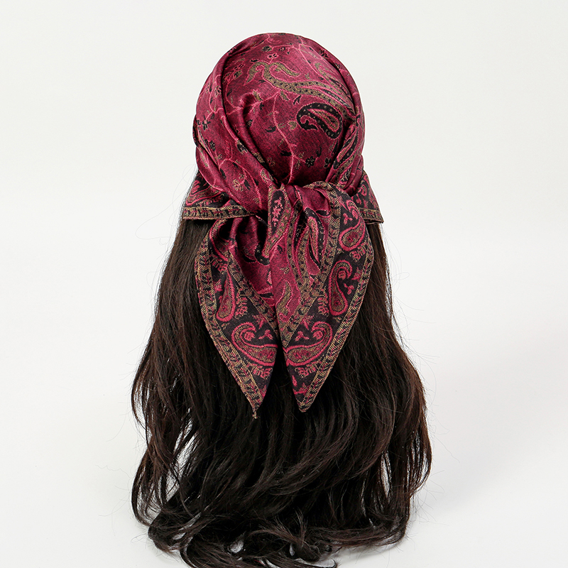 Bufanda de seda de lujo para m - Silk Scarf Square reseña y precio